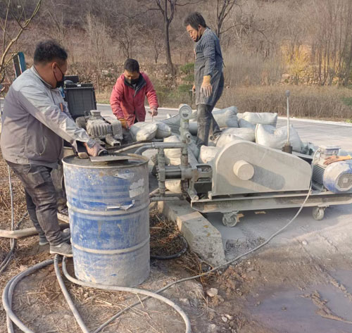 石拐路面下沉注浆